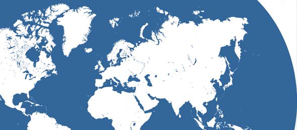 Original Washington Capital world map